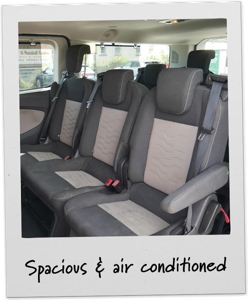 Spacious & air conditioned